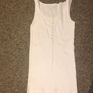 Ann Taylor tank top, xs. White.